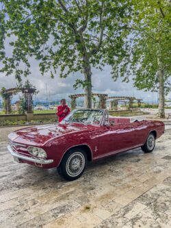 Balatonfüred város díja – Chevrolet Corvair (1965) Wayne Uhl, USA